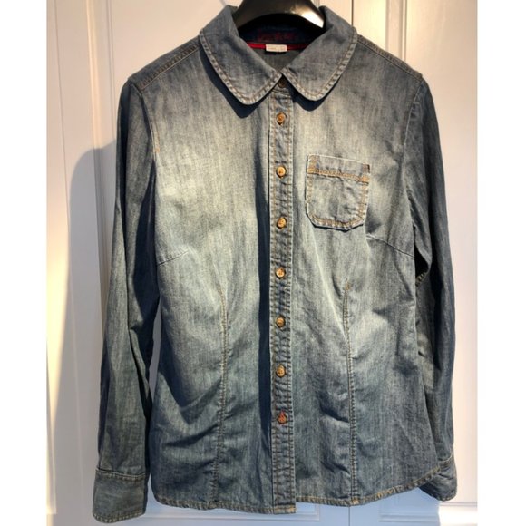 Boden Tops - Boden denim button down shirt | Sz 6